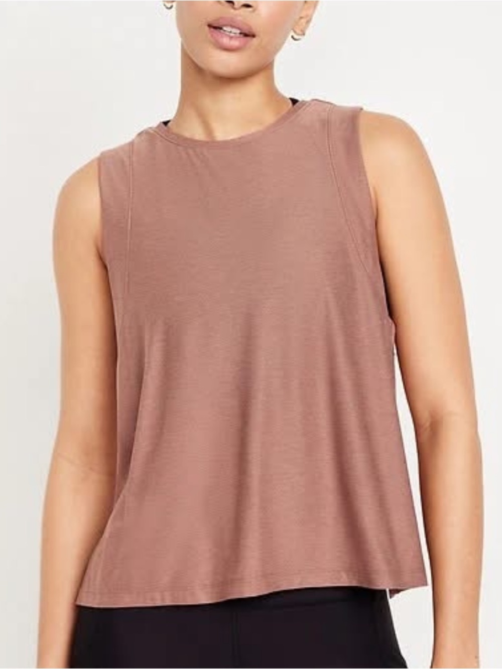 Old Navy Mauve-Brown Sleeveless Tank Top 5